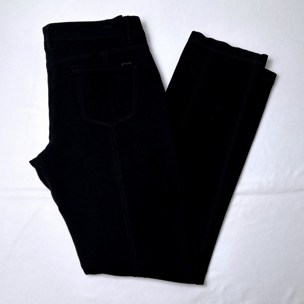 White House Black Market Womens Slim Leg Stretch Jeans Size 4 Black